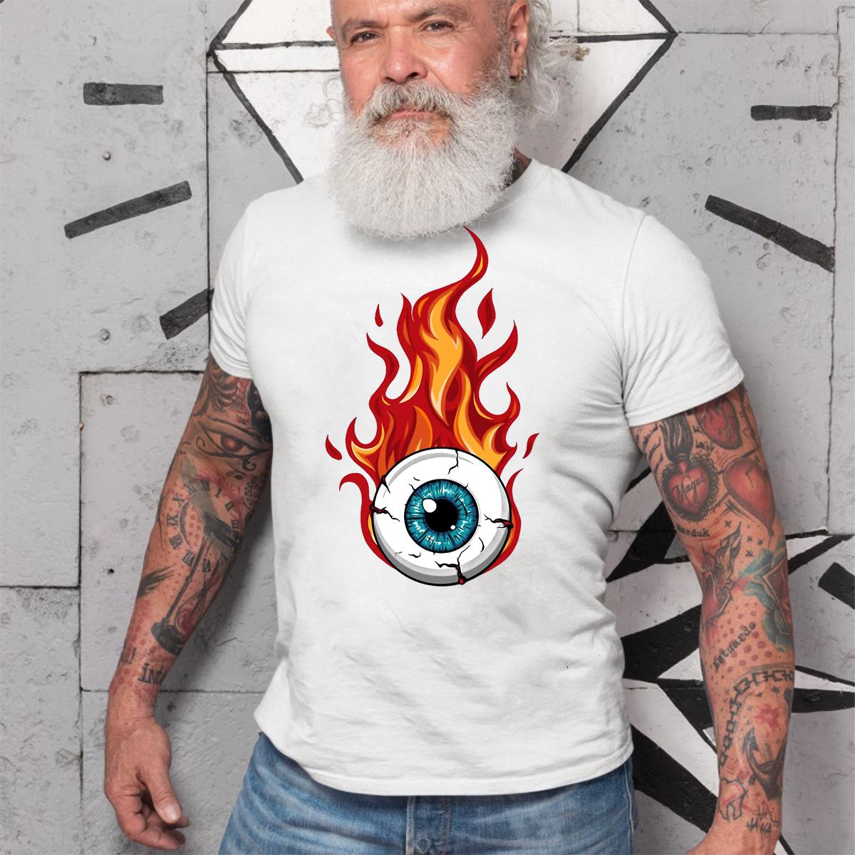 Rat rod flying eyeball T shirt 4 Rat rod flying eyeball WhiteShirt 2 960267fcc