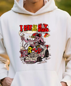 Rat rod rat fink hoodie 3