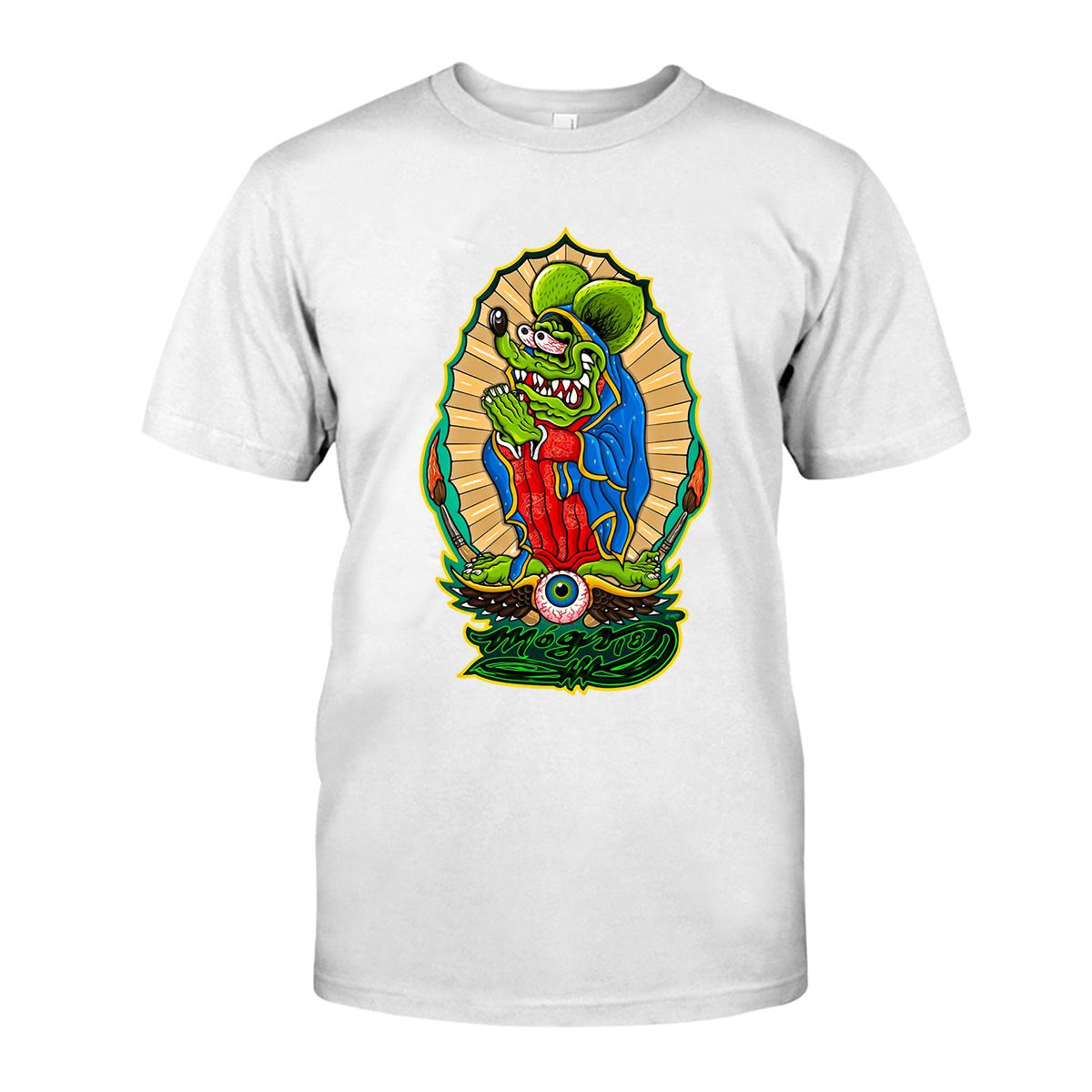 Ratfink T shirt 2 Ratfink WhiteShirt 1