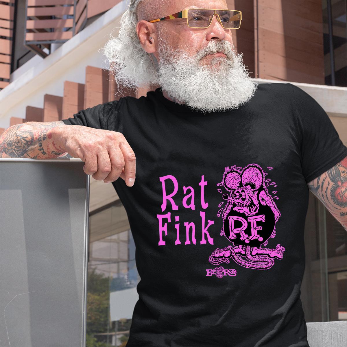 Ratfink purple T shirt 2 Ratfink purple BlackShirt 2