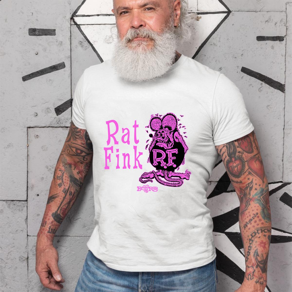 Ratfink purple T shirt 4 Ratfink purple WhiteShirt 2