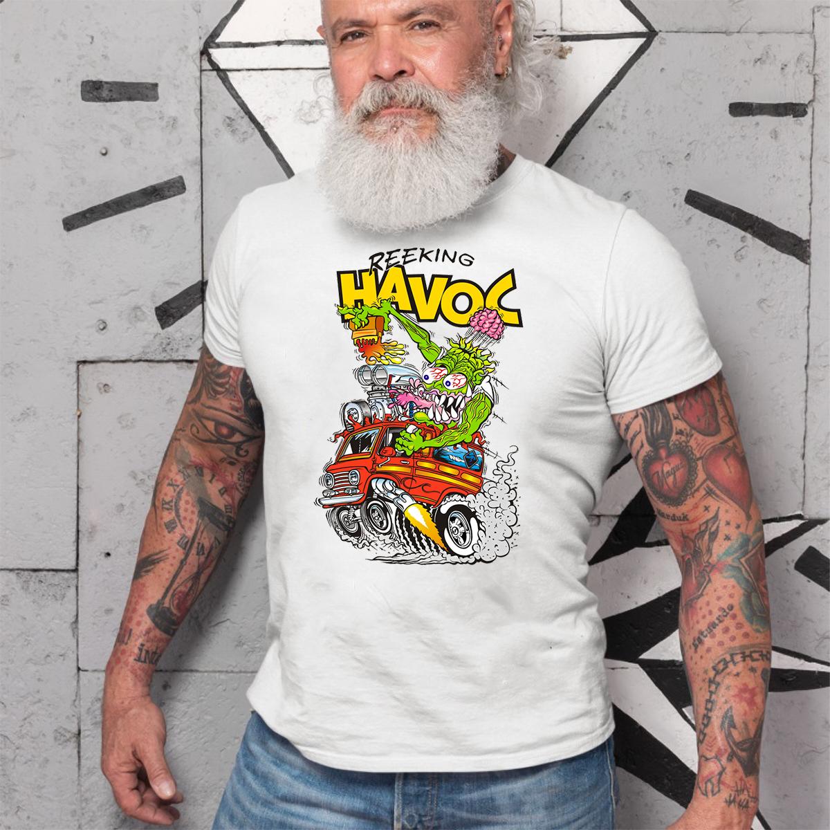 Reeking Havoc T shirt 4 Reeking Havoc WhiteShirt 2 1362395a7d