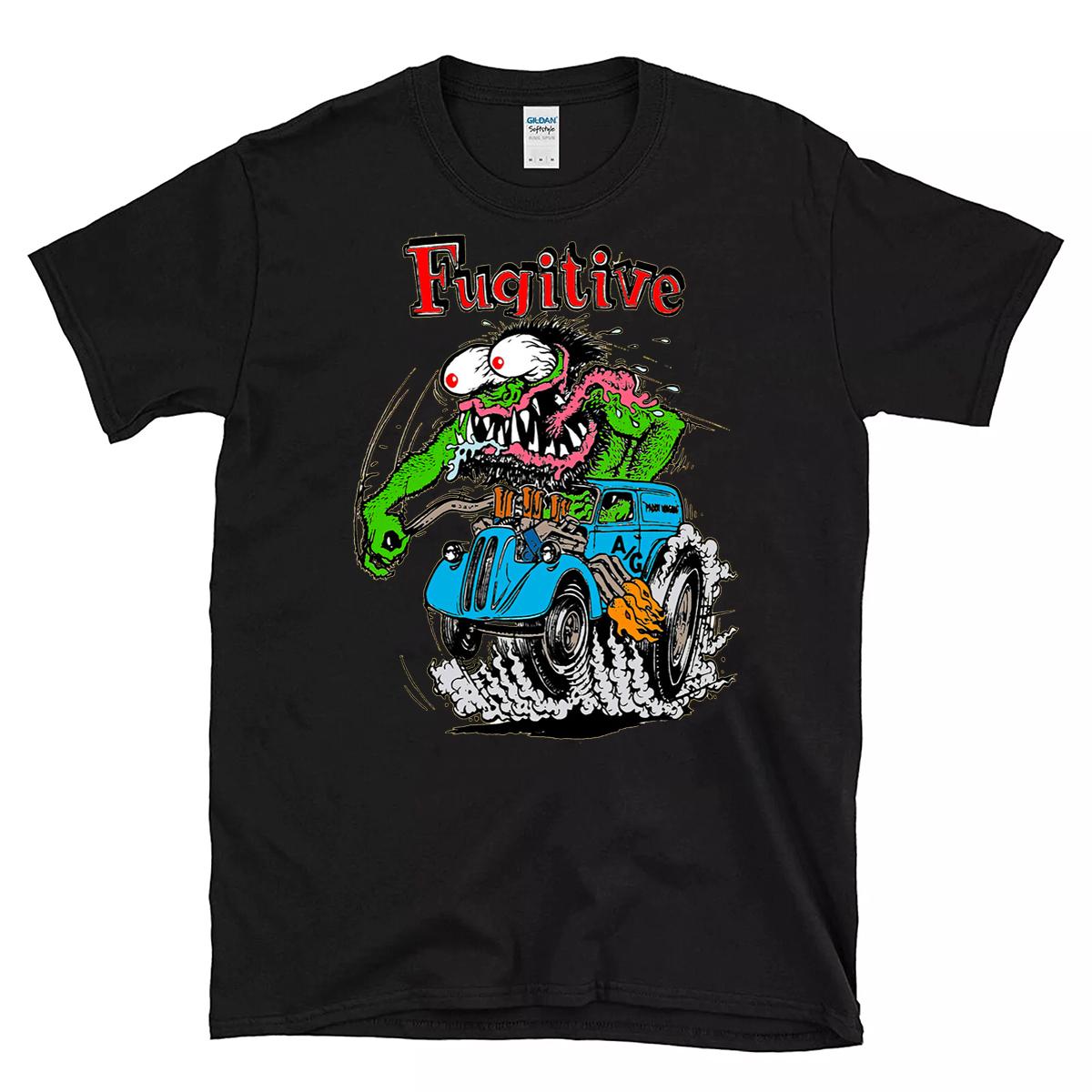 Roth fugitive T shirt 1 Roth fugitive BlackShirt 1