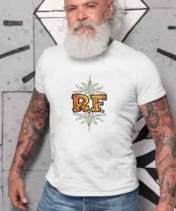 Silver rat fink Pinstriping logo T shirt