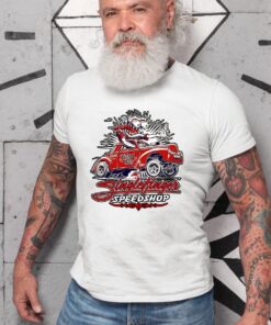 Single Finger Speed shop WhiteShirt 2 8543c0be0