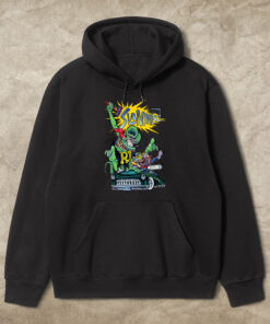 Slammed rat fink hoodie