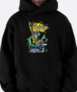 Slammed rat fink hoodie 5