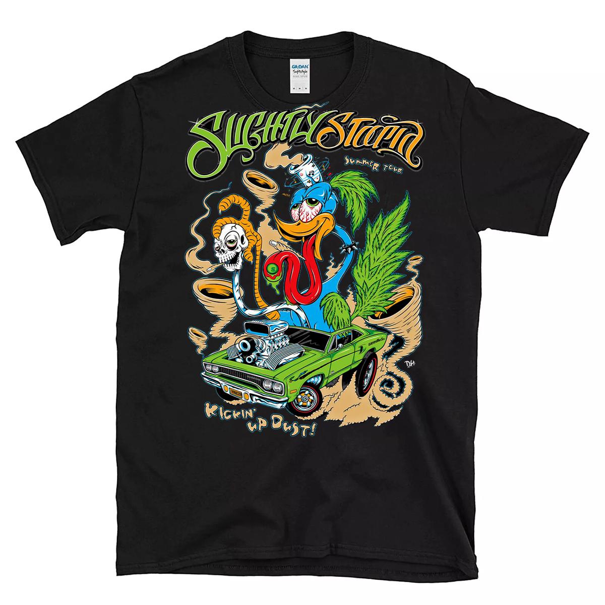 Smoke hot rod T shirt 1 Smoke hot rod BlackShirt 1