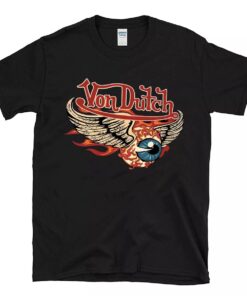 Von Dutch hot rod Flying eyeball T shirt