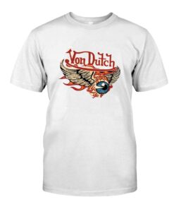 Von Dutch hot rod Flying eyeball T shirt 7 Von Dutch hot rod Flying eyeball WhiteShirt 1 13531b5f57