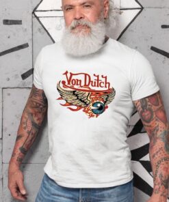 Von Dutch hot rod Flying eyeball T shirt 8 Von Dutch hot rod Flying eyeball WhiteShirt 2 96148cc3d 1353281282