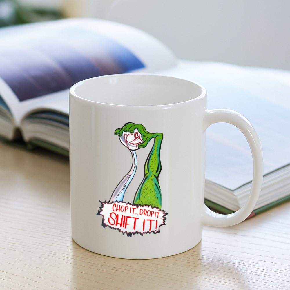 chop it drop it Mug 3 chop it drop it Mug 3