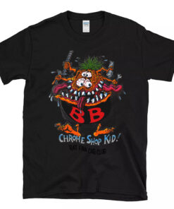 chrome shop kid, ratfink car club T shirt