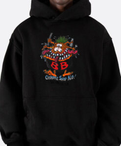 chrome shop kid, rat fink car club hoodie