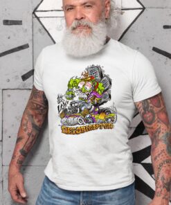 disoriented hot rod WhiteShirt 2 11455e8531