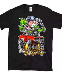dodge pony slayerblack T shirt