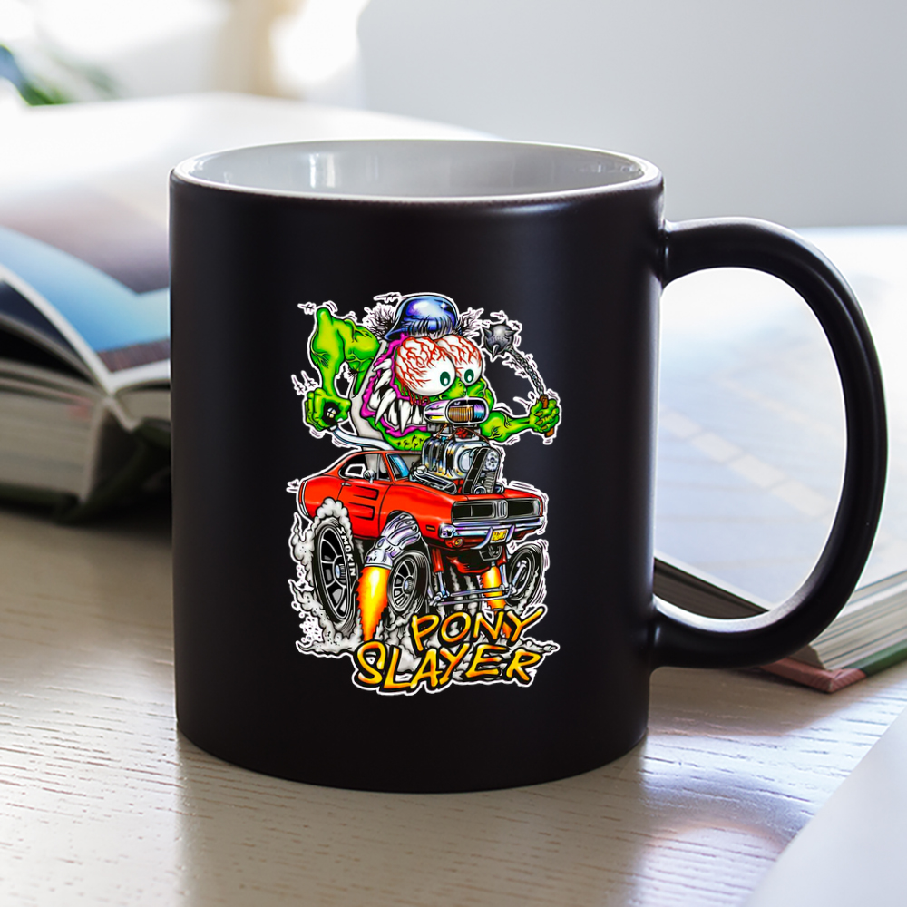 dodge pony slayerblack Mug 1 dodge pony slayerblack Mug 1