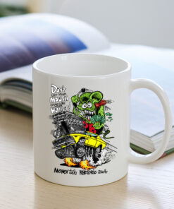 dont let your mouth overide your wallet Mug 3