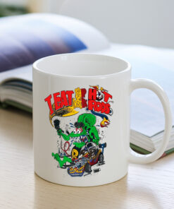 eat sleep and drink hot rod Mug 3