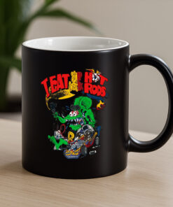 eat sleep and drink hot rod Mug 4
