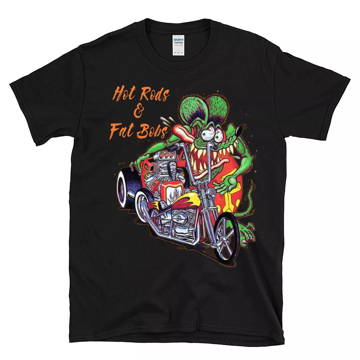 hot rod and fat bobs T shirt 1 hot rod and fat bobs BlackShirt 1