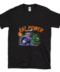 hot rod rat power T shirt
