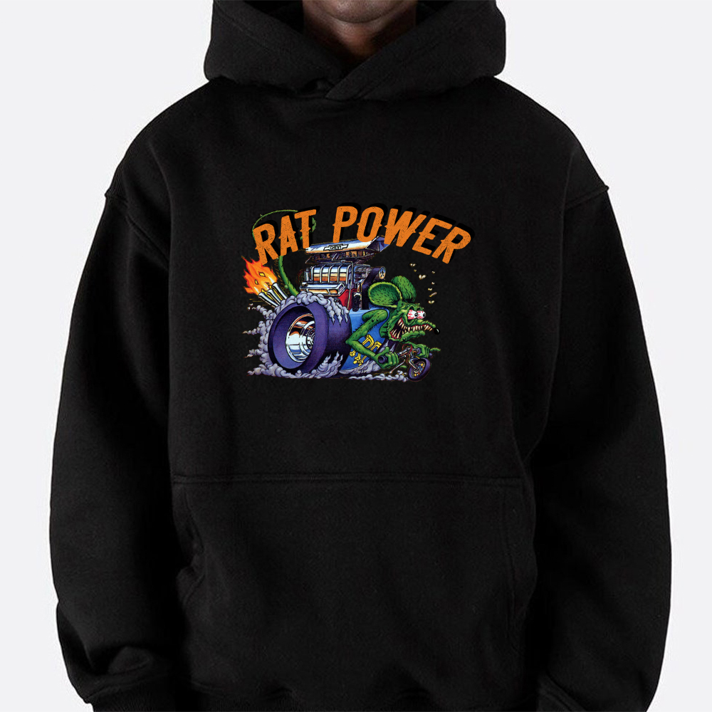 hot rod rat power hoodie 5 hot rod rat power hoodie 5