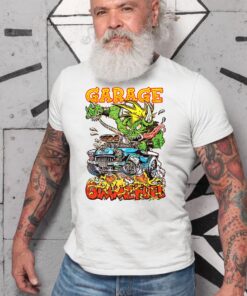 hotrod garage T shirt 8 hotrod garage WhiteShirt 2