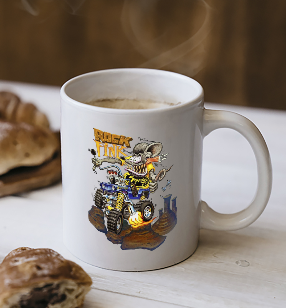 hotrod rock fink Mug 2 hotrod rock fink Mug 2