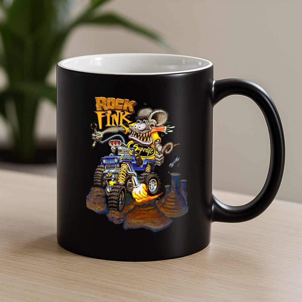 hotrod rock fink Mug 4 hotrod rock fink Mug 4