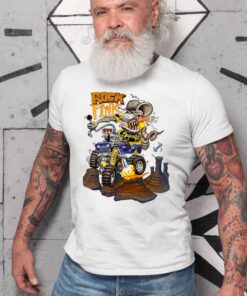 hotrod rock fink WhiteShirt 2