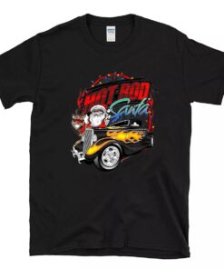 hotrod santa T shirt