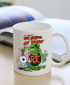 i caught the eyeball that ate my brain Mug 3