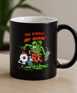 i caught the eyeball that ate my brain Mug 4