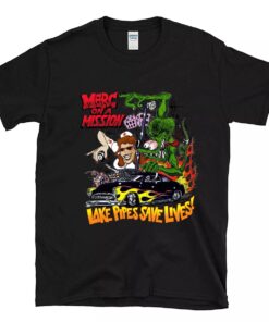 merc on a mission T shirt
