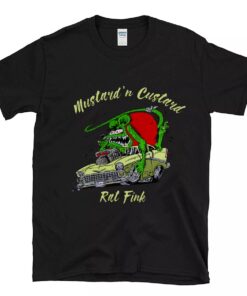 mustard custard rat fink T shirt