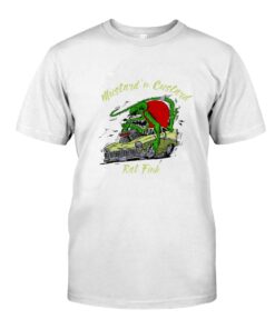 mustard custard rat fink T shirt 7 mustard custard rat fink WhiteShirt 1