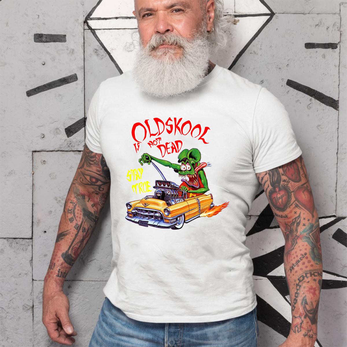 oldskool is not dead T shirt 4 oldskool is not dead WhiteShirt 2