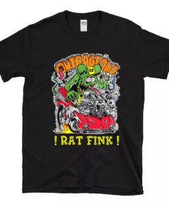 outrangeous rat fink T shirt