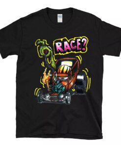 race hot rod rat fink T shirt