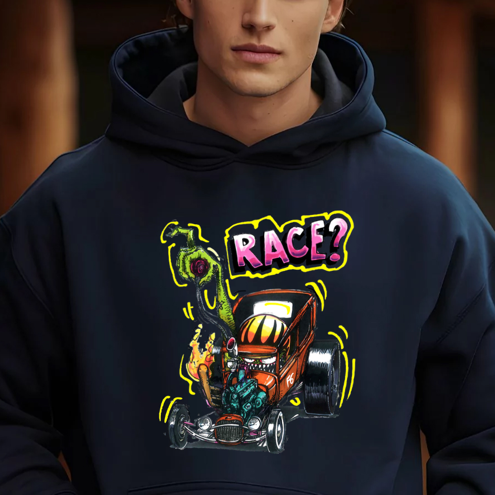 race hot rod rat fink hoodie 2 race hot rod rat fink hoodie 2