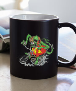 rat fink bicycle Mug