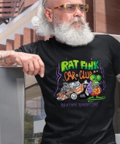 rat fink car club beatnik bandit 1961 BlackShirt 2