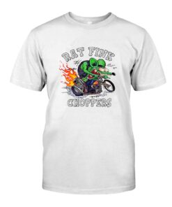 rat fink choppers WhiteShirt 1