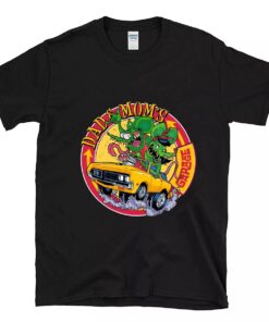 rat fink dad and mom T shirt