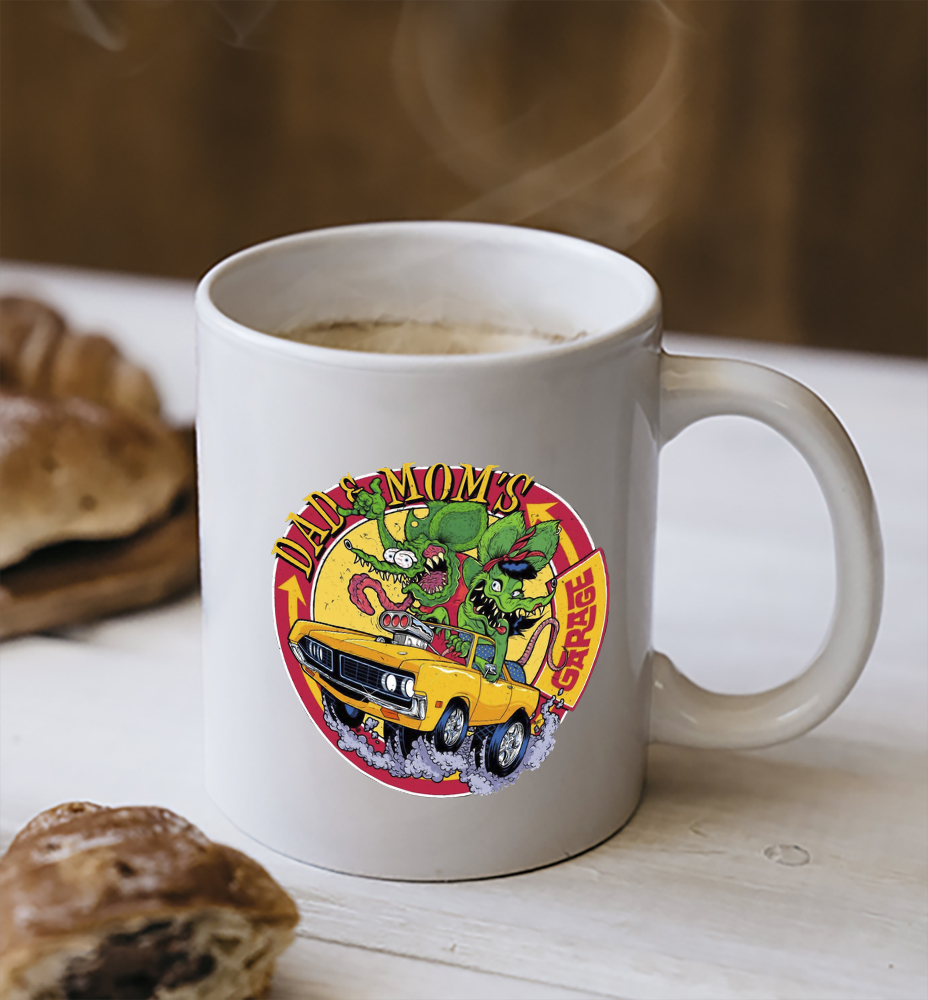 rat fink dad and mom Mug 2 rat fink dad and mom Mug 2