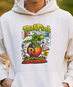 rat fink for president hoodie 3