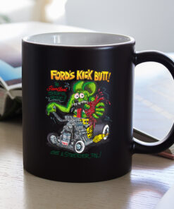 rat fink ford kick butt Mug