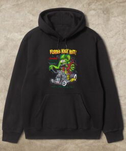 rat fink ford kick butt hoodie