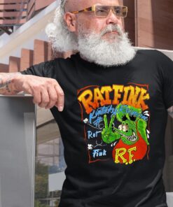 rat fink garage BlackShirt 2 1